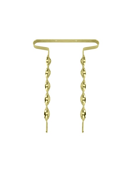 26 Lowrider Flat Bumper Front/Rear Gold.